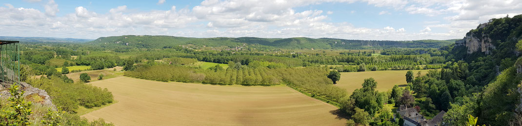 The Dordogne valley