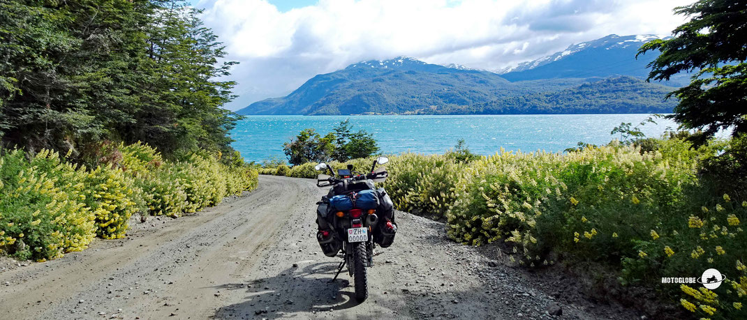 Motorradreise von Patagonien nach Alaska, Chile, Carretera Austral, Honda CRF300L