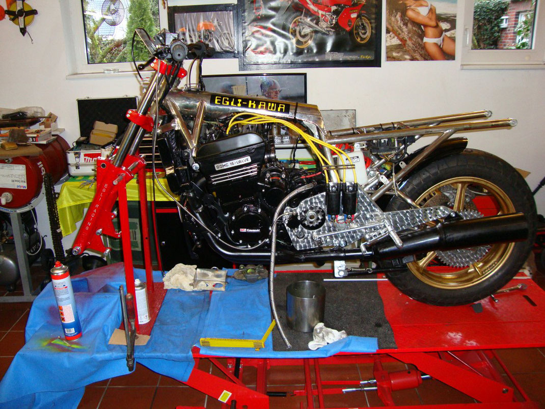Egli-Kawa GPZ 900 R Neuaufbau