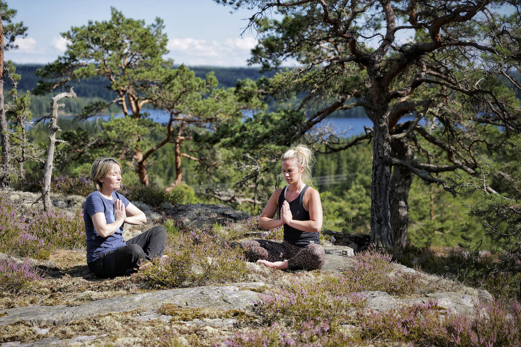 Refuge, accommodation, hotel in Dalsland Sweden, cycling, Yoga