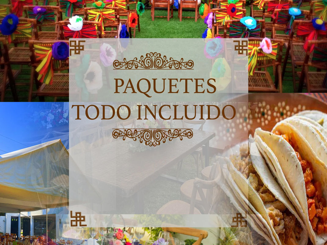Taquiza todo incluido banquetes Toloache