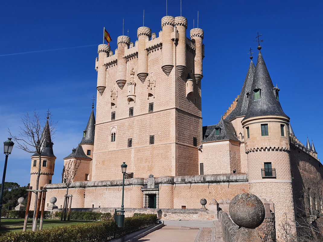 L'Alcázar de Segovia, résidence des rois de Castille