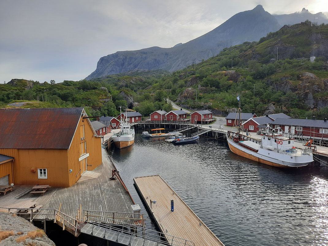 Le port de poupée de Nusfjord