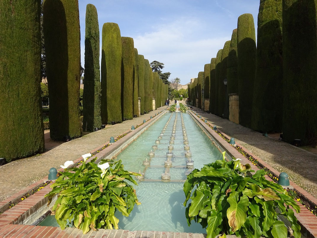Autre bassin dans les jardins de l'Alcázar