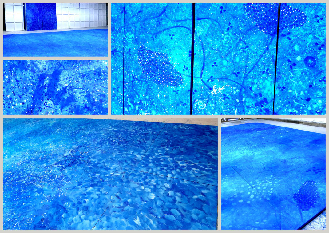 Sylvie Lander-lumiere-couleurs-ciel-étoiles-bleu#sylvieLander 