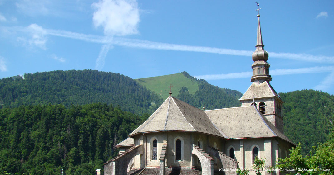 Kloster in Hochsavoyen, Abbey in Haute Savoie, Church in Haute Savoie, Kirche in Hochsavoyen