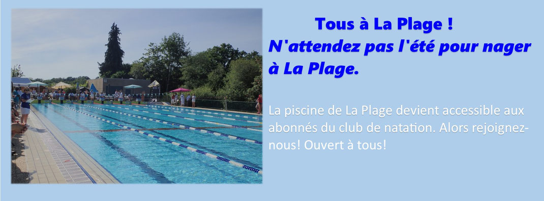 7 La Dernière Semaine Pour Venir Nager Site De