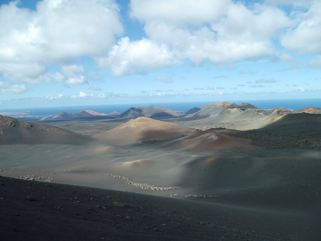 Lanzarote, Iles Canaries, parc de Timanfaya