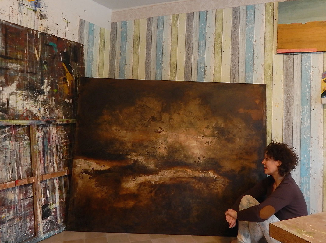 Serie: Lebenstraum 7 ist fertig geworden - 180 x 200 cm