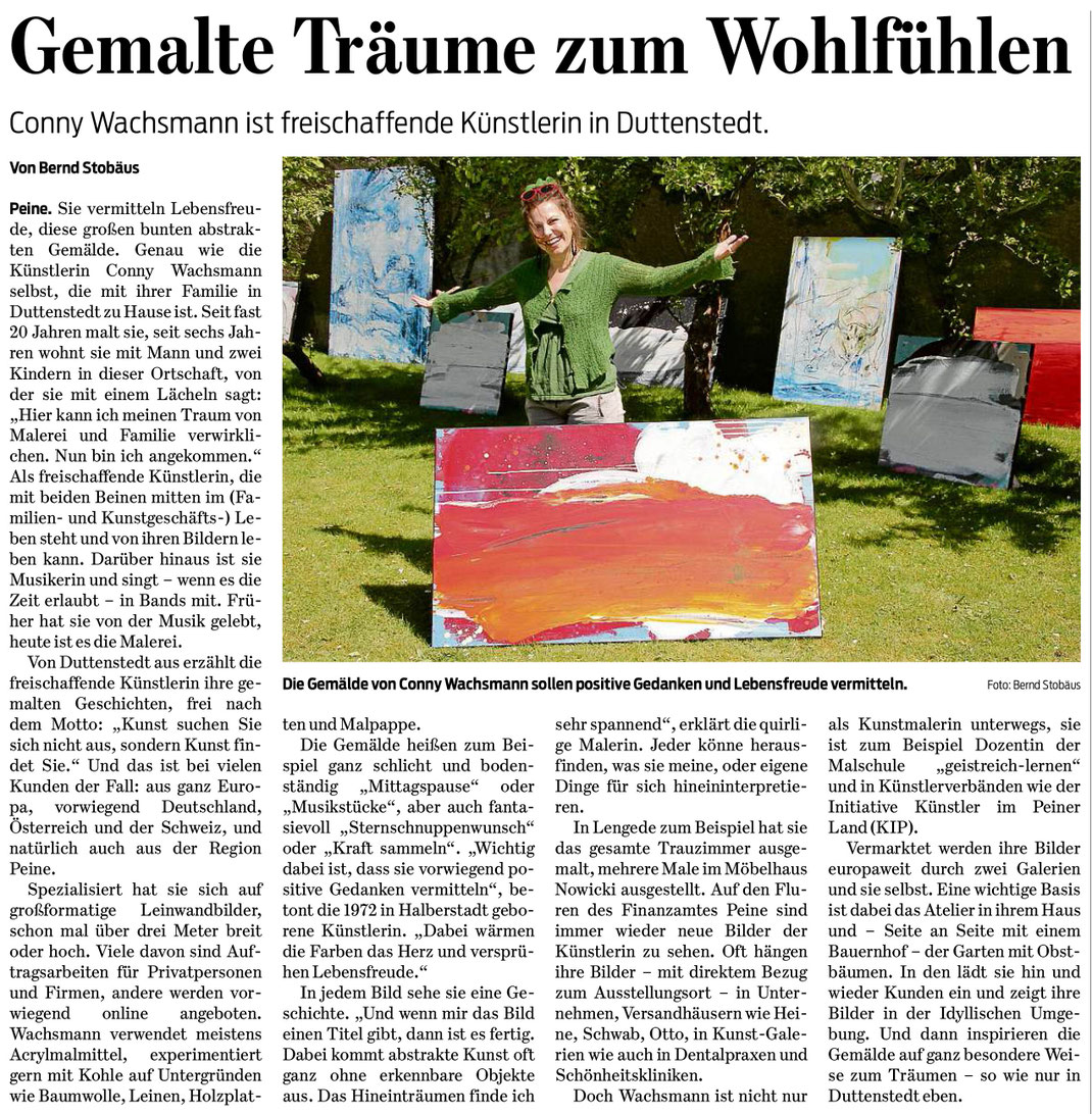 Artikel vom 23.05.2018 -  Braunschweiger Zeitung von Bernd Stobäus