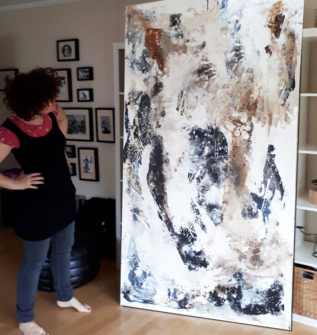 kunst Malerei großformatig
