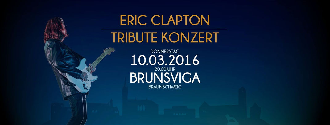 Veranstaltung braunschweig, Brunsiga, März, Februar, Eric Clapton tribute Band, 10.03.2016
