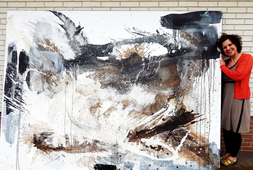 01.03.2019 - So ist nun das Bild vollendet - Lebenstraum 8 - 270 x 200 cm