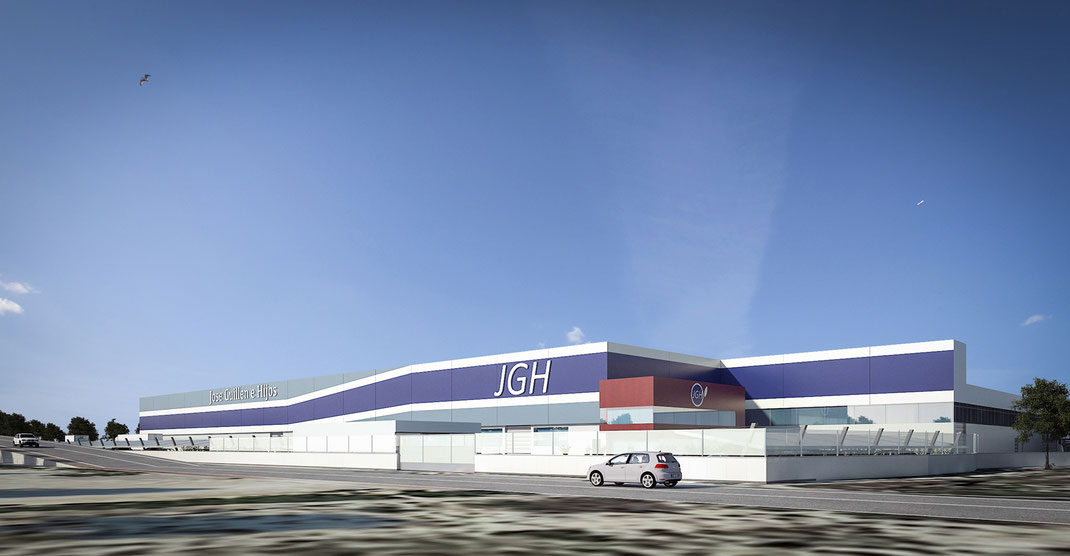 Render3D naves industriales Murcia