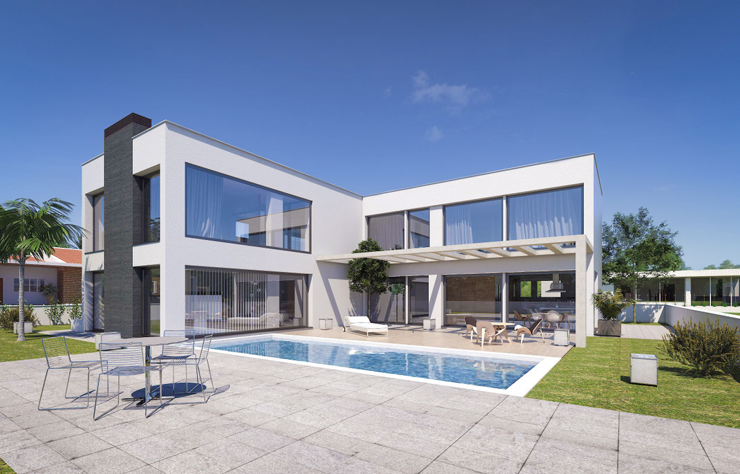 Infografía de arquitectura Casa en Alicante