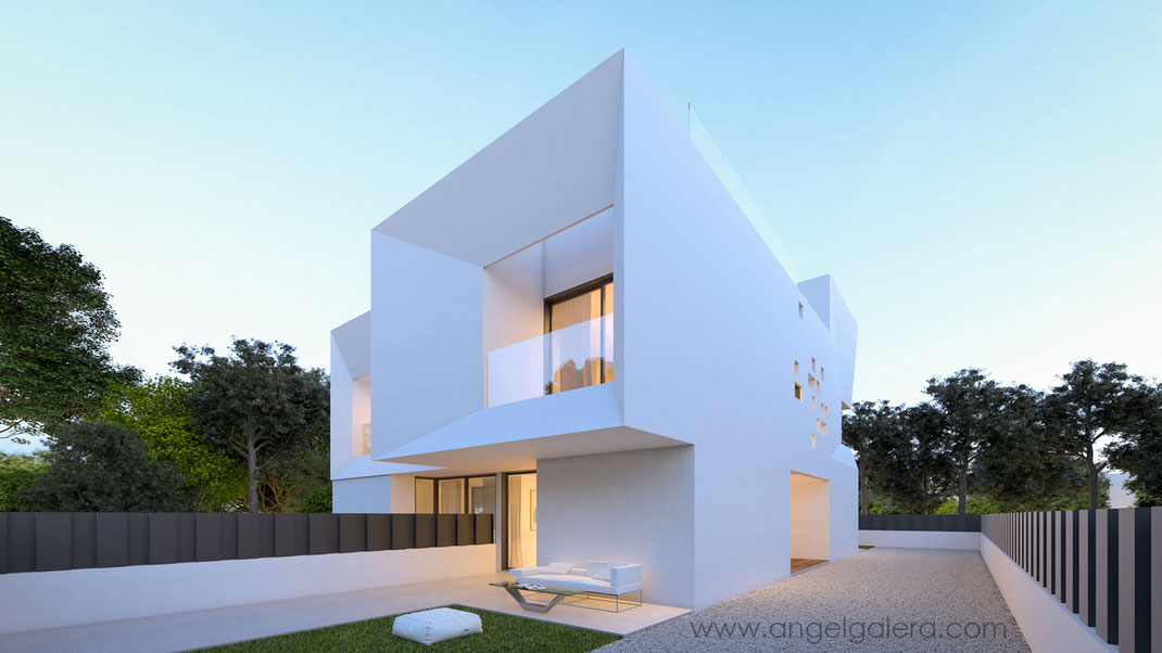 Infografía de arquitectura Casa en Alicante