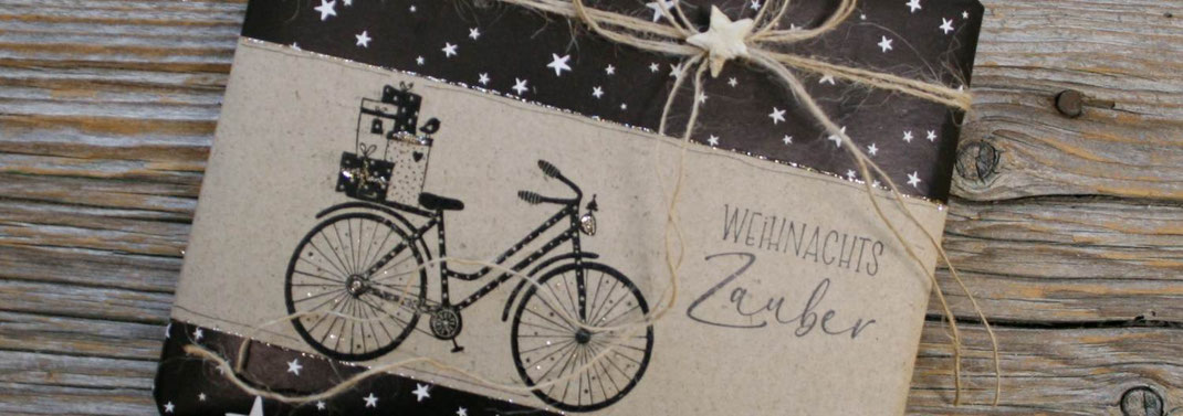 Stempelidee "Schneeflocken sind Küsse des Himmels"