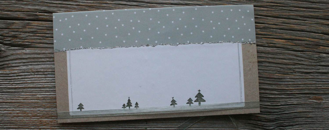 Stemplidee "Weihnachtsdorf"