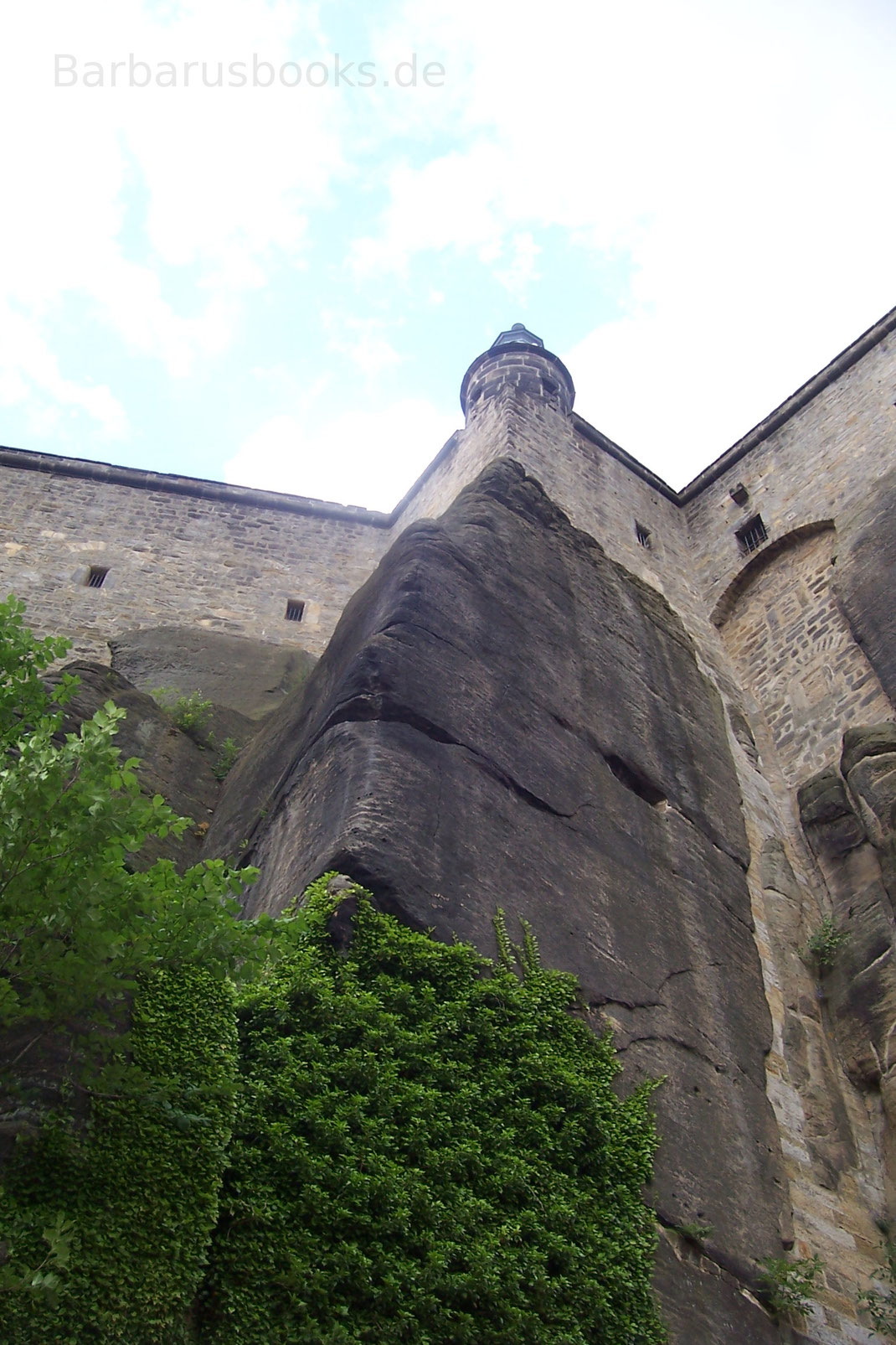 Festungsmauer Königstein Sachsen