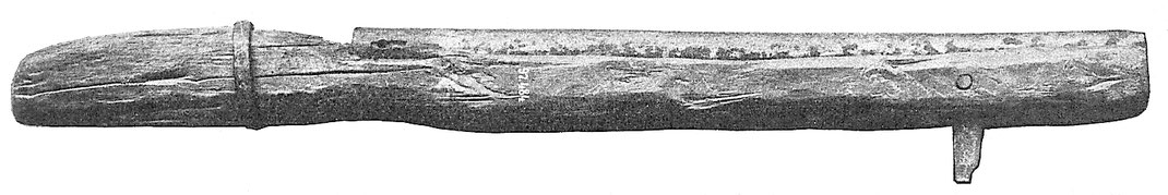 Fig. 76. Mittelgroße geschäftete Hakenbüchse aus dem Kgl. Zeughaus zu Berlin.
