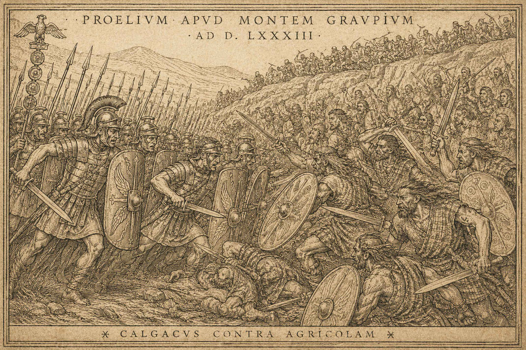 Symbolbild: Die Schlacht von Mons Graupius.