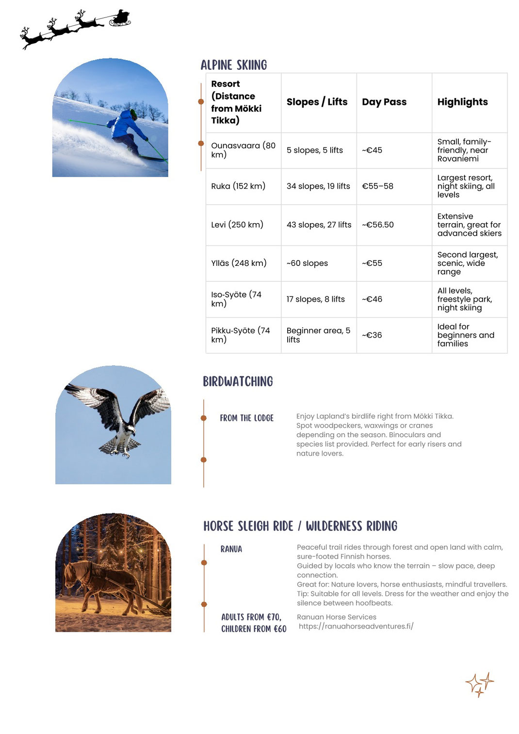 Horse sleigh Ranua
