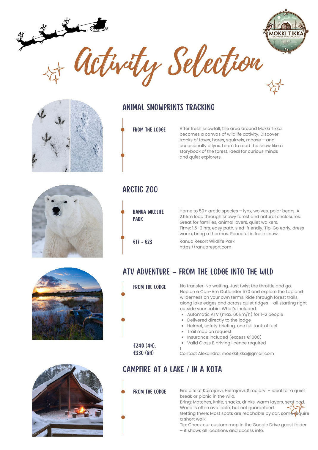 Arctic zoo Lapland
