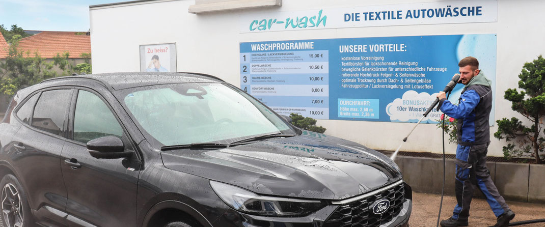 Autowäsche und Waschprogramme bei Autohaus Kipp Bad Pyrmont
