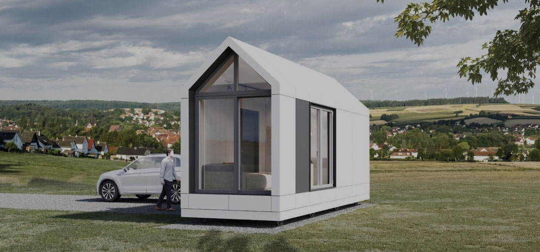 kleiner geht nicht. Stylisches Mikrohaus oder Tiny Haus