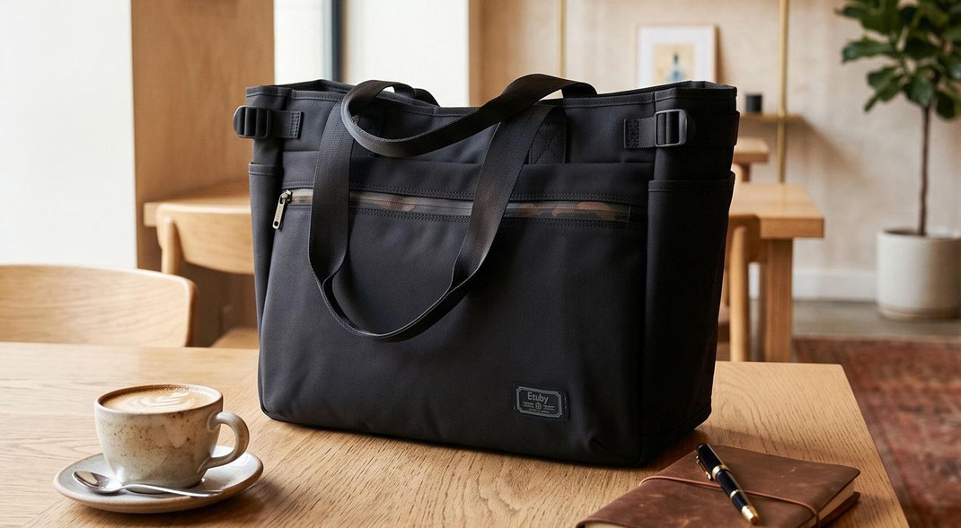 休日でも使えるETUBYトートバッグ