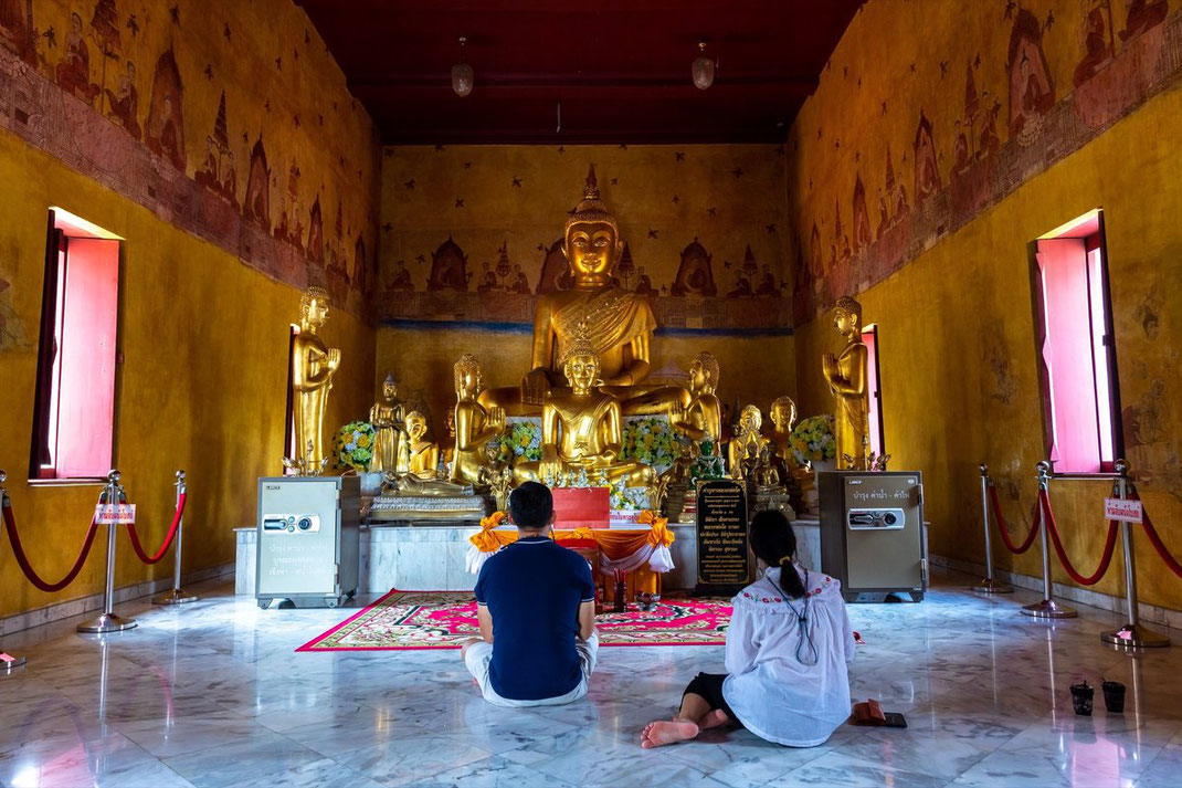 Nontaburis - Wat Chueng Tha-Na Bot šventykla