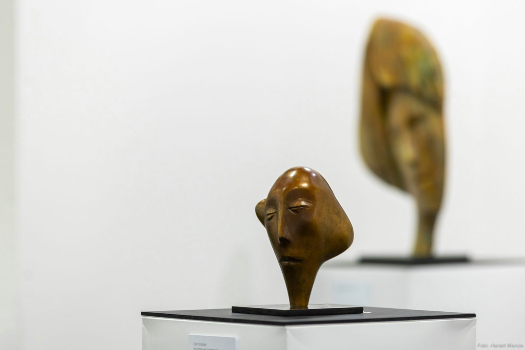 Der Knoten / Bronzefassung / Exemplar 2/5 / 2025 / 17,5 cm / Foto Harald Wenzel