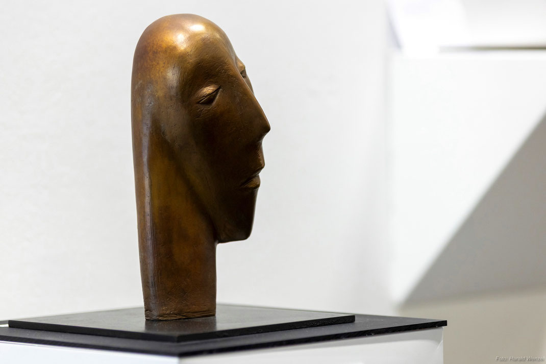 Zum Leben erwecken / Für Paul Eluard / Bronzefassung / Exemplar 2/5 / 2025 / 26 cm / Foto Harald Wenzel