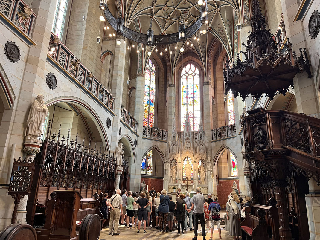 Finissage in der Schlosskirche / Foto Eva Rothkirch