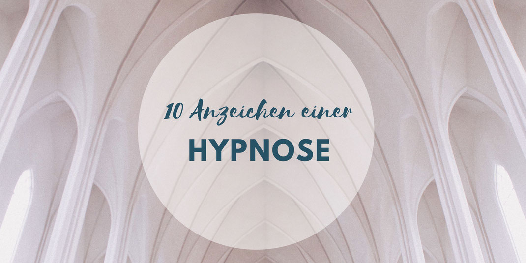 Hypnose Hamburg - Anzeichen einer Hypnose