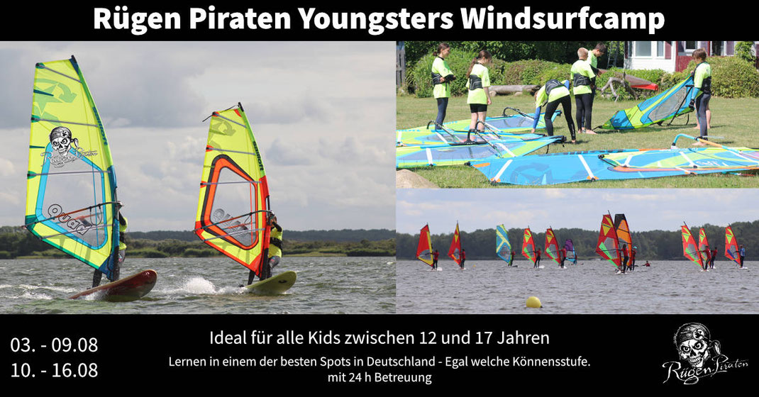 Unsere Nachwuchscamps im Windsurfen - für alle Level geeignet
