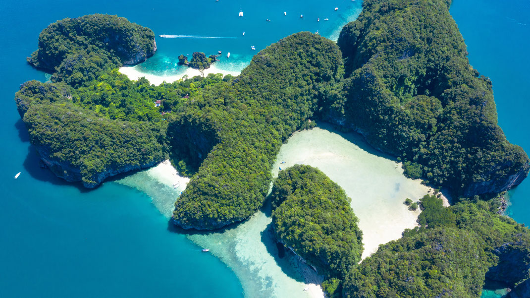 Koh Hong im Than Bok Khorani National Park