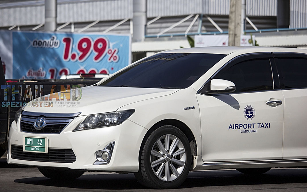Flughafen-Taxi in Bangkok, Thailand