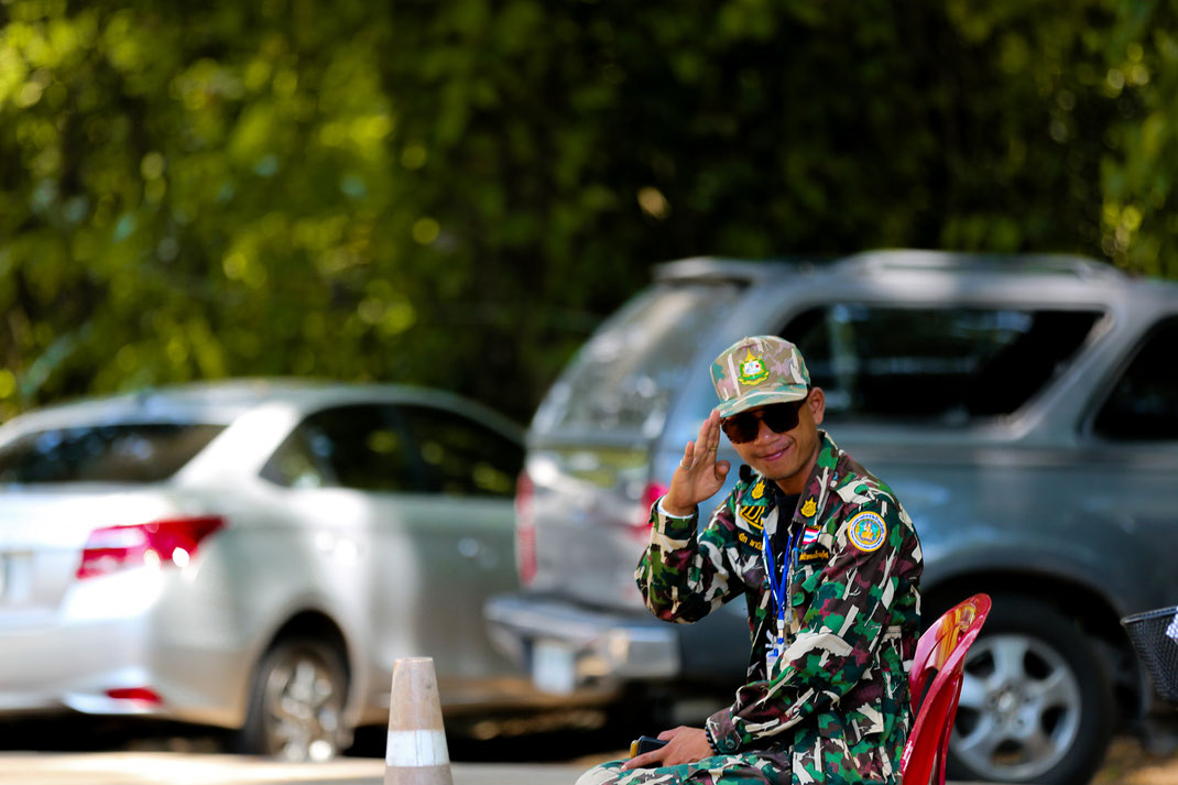 Nationalpark Ranger in Thailand