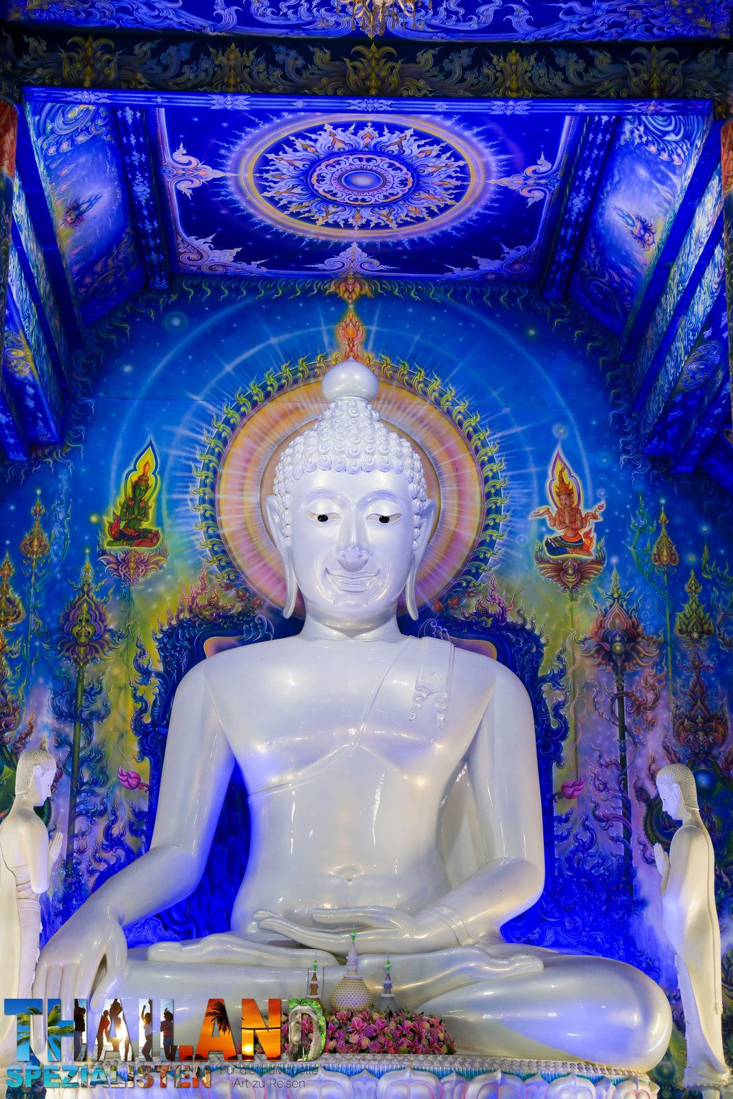 Blauer Tempel in Chiang Rai
