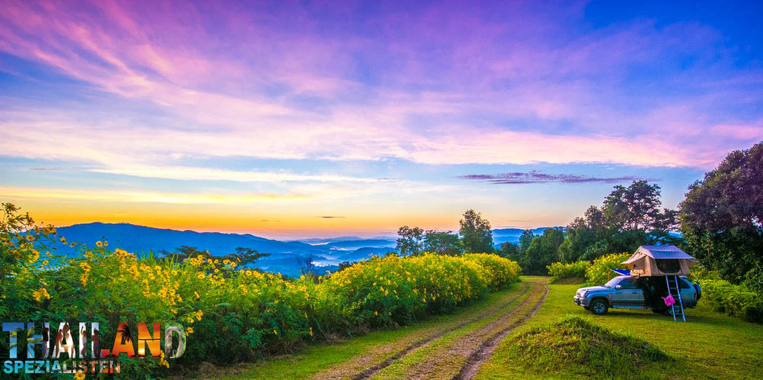 Camping am Doi Hua Mae Kham