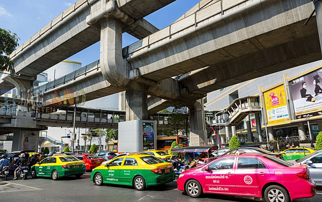 Taxi-Meter Taxen in Bangkok
