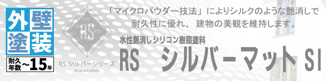 関西ペイント　RSシルバーマットSI　外壁塗装　ラジカルシリコン塗料　坂本塗装　名古屋営業所　稲沢市