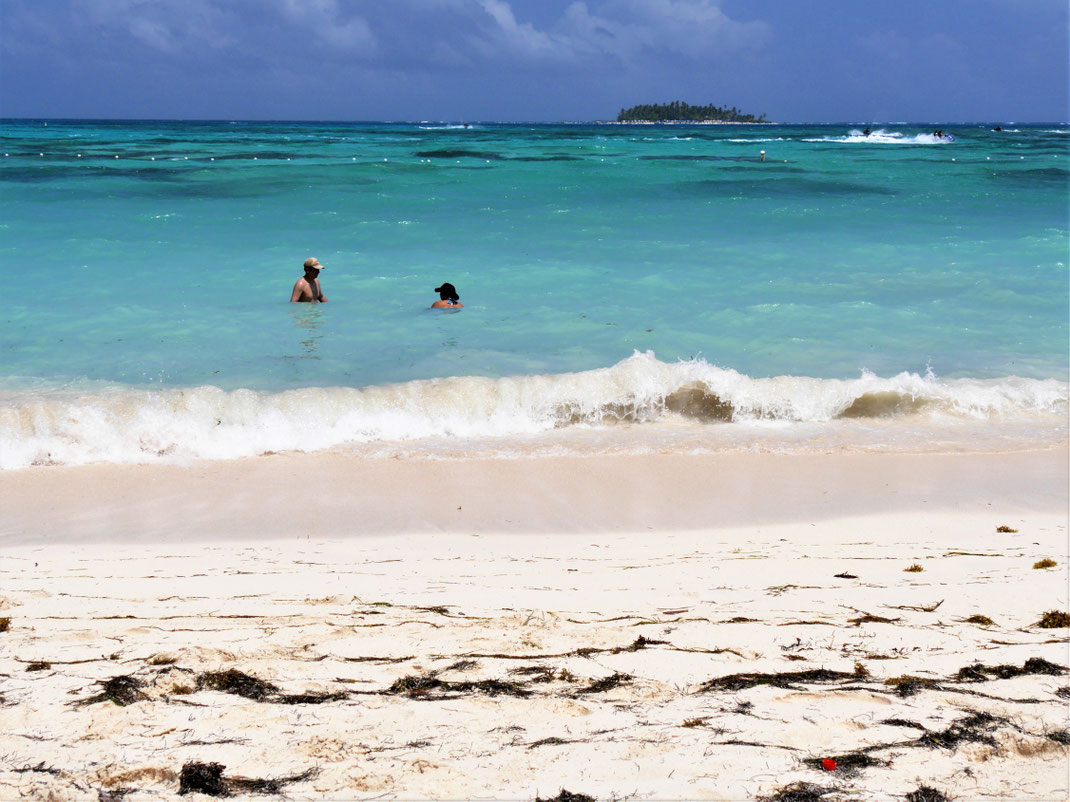 Kann es schönere Farben im Meer geben? San Andrés, Kolumbien (Foto Jörg Schwarz)