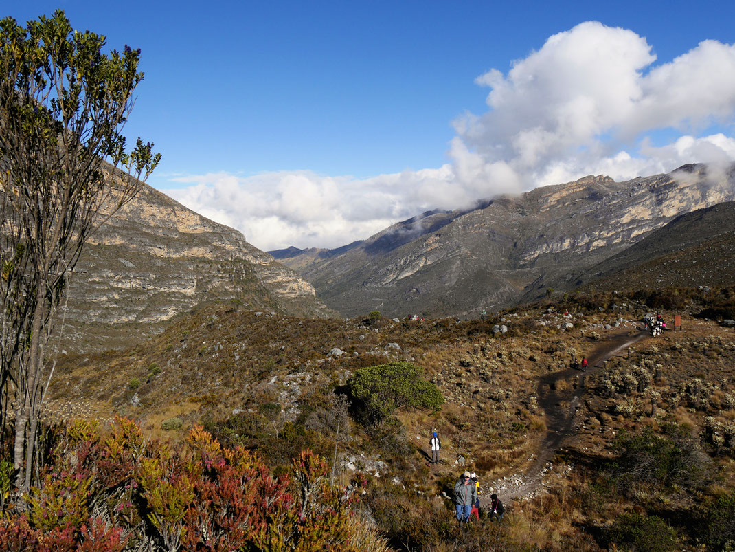 Diese spektakuläre Landschaft sollte man als Kolumbienreisender nicht verpassen - das ist ganz groß! El Cocuy Nationalpark, Kolumbien (Foto Jörg Schwarz)