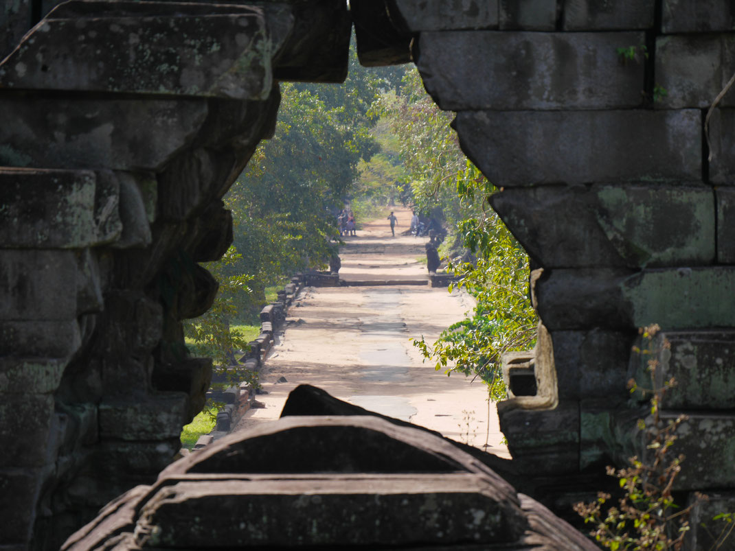 Es ist der Weitblick der hier fasziniert, Beng Mealea, Kambodscha (Foto Jörg Schwarz)