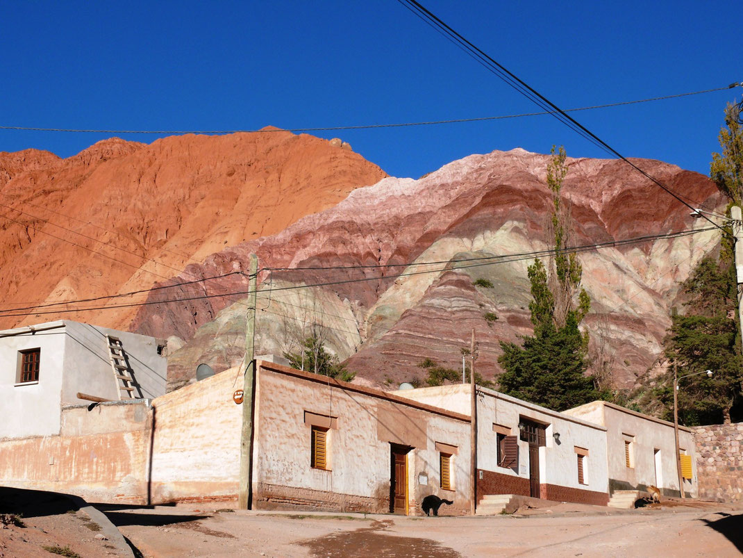 Der Cerro de los Siete Colores, Purmamarca (Foto Jörg Schwarz)