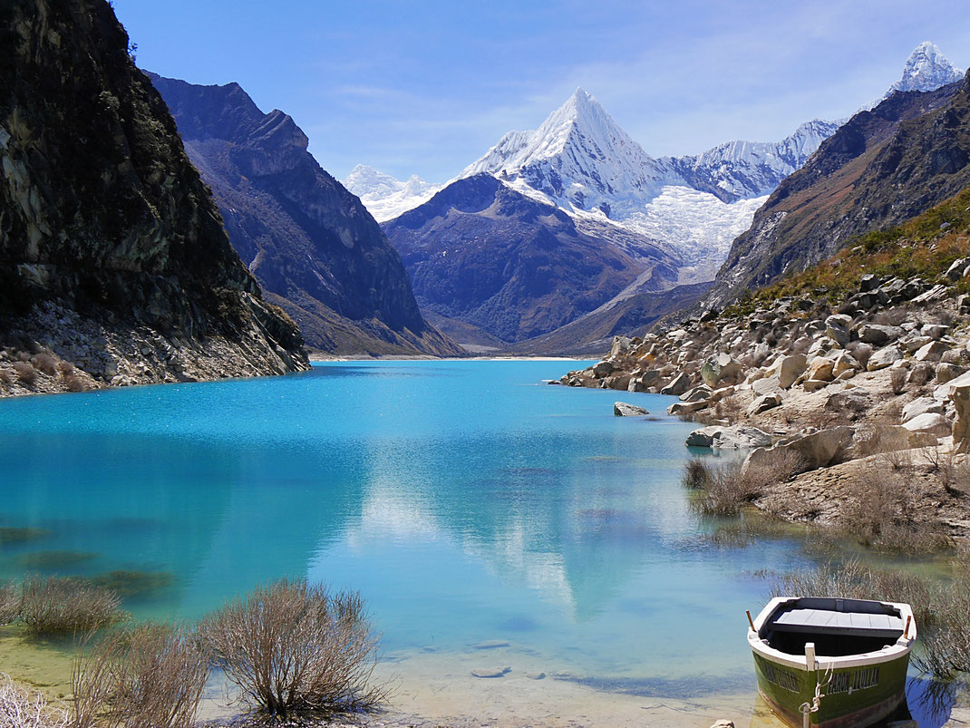 Die Laguna Parón, bei Caraz, Peru (Foto Jörg Schwarz)