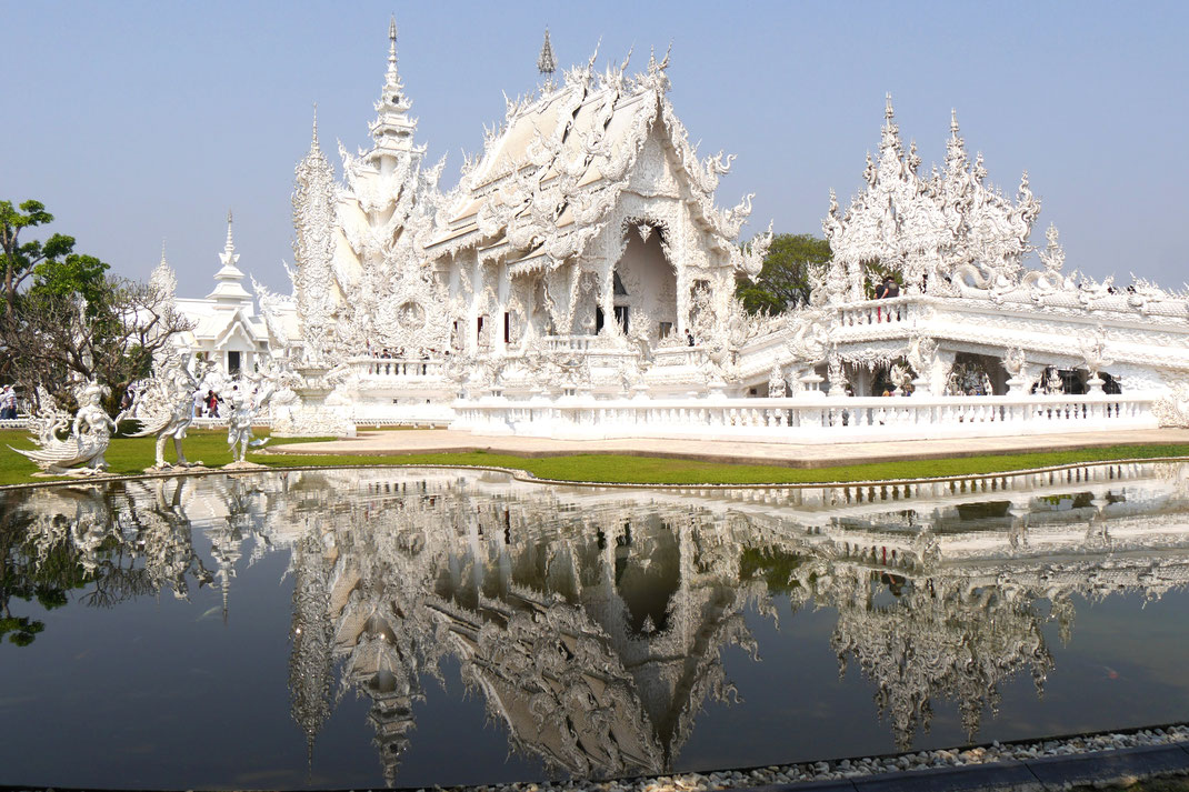 Der "Weiße Tempel" Wat Rong Khun, Chiang Rai, Thailand (Foto Jörg Schwarz)