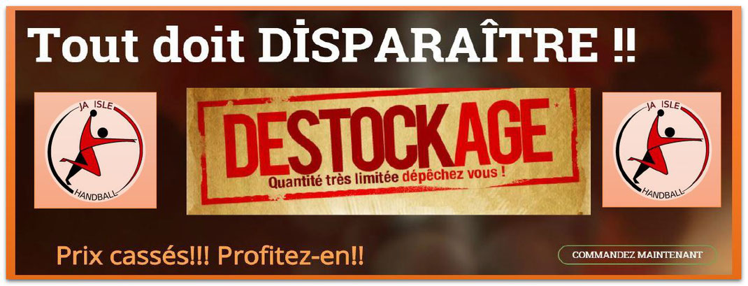 Tout doit disparaître : déstockage boutique